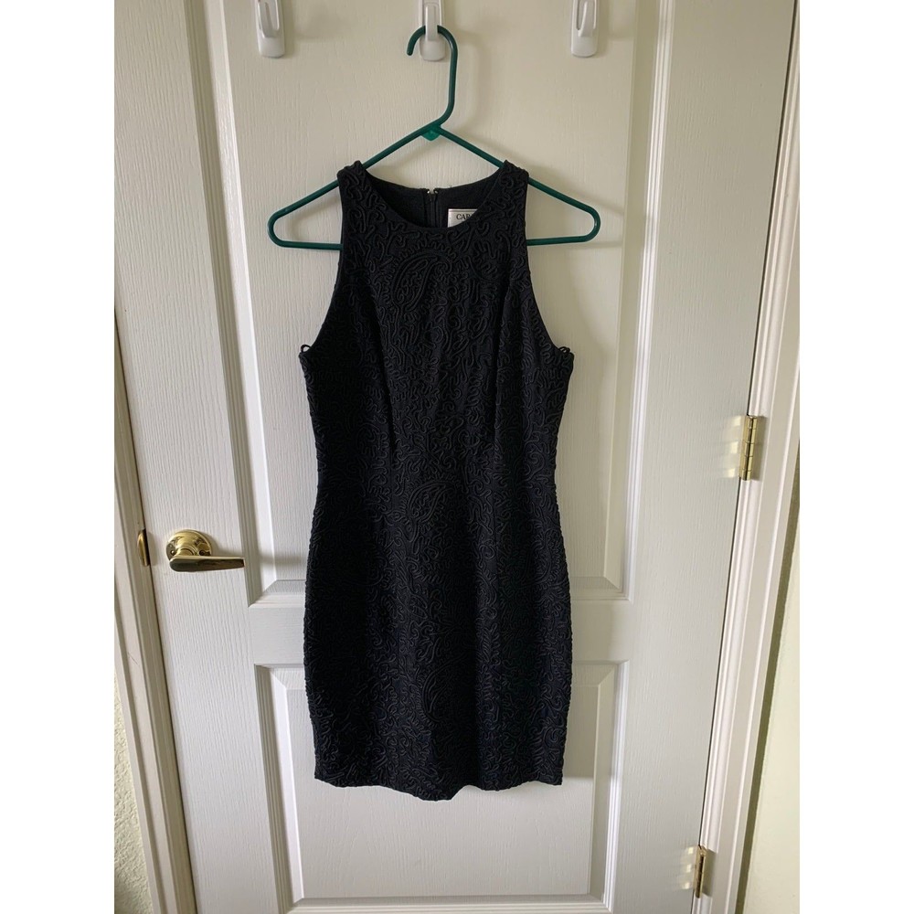 carmen marc valvo short dress